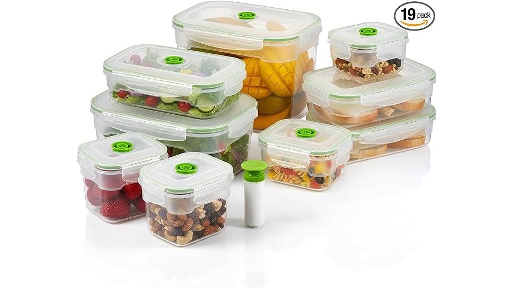 complete 19 piece container set