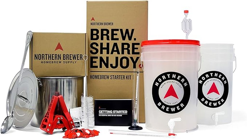 complete homebrewing kit