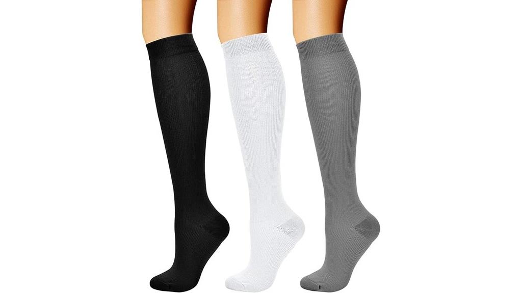 compression socks 3 pairs