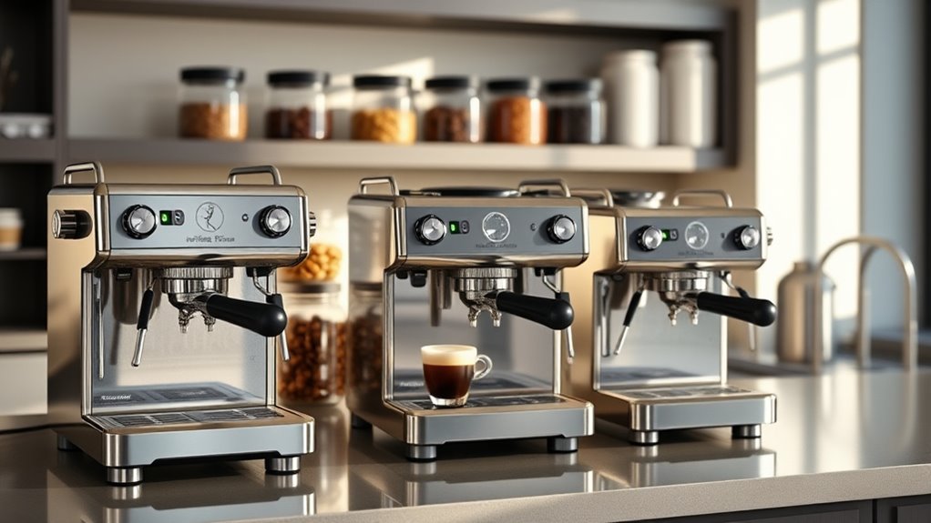 consideration for espresso machines
