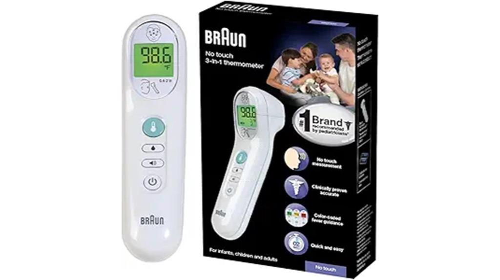 contactless multi use thermometer