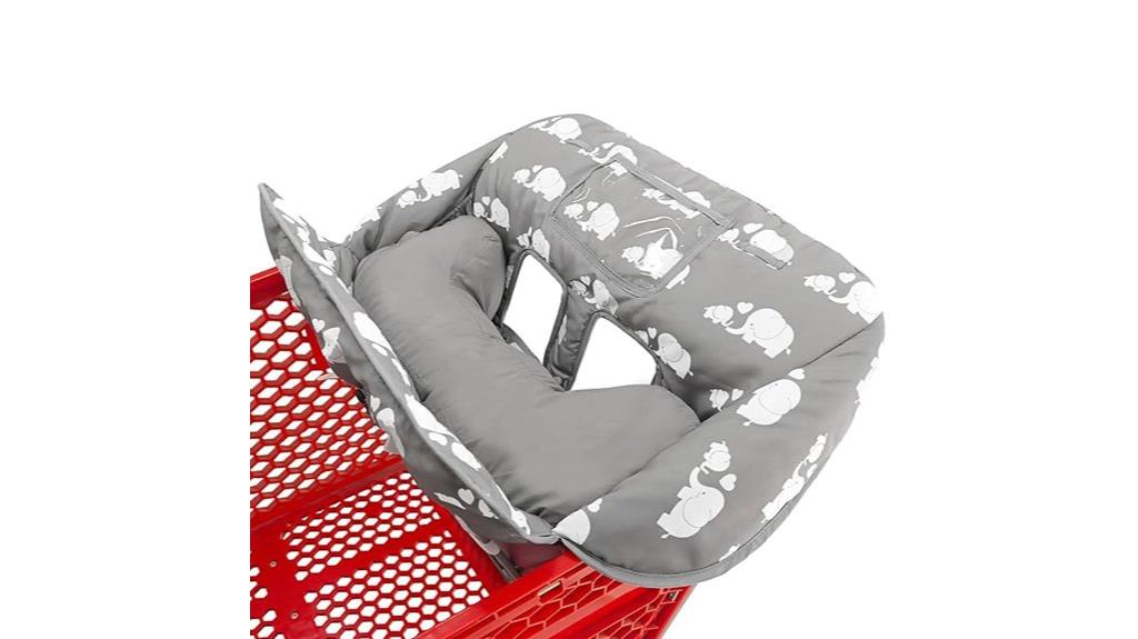 convertible baby shopping cart cover