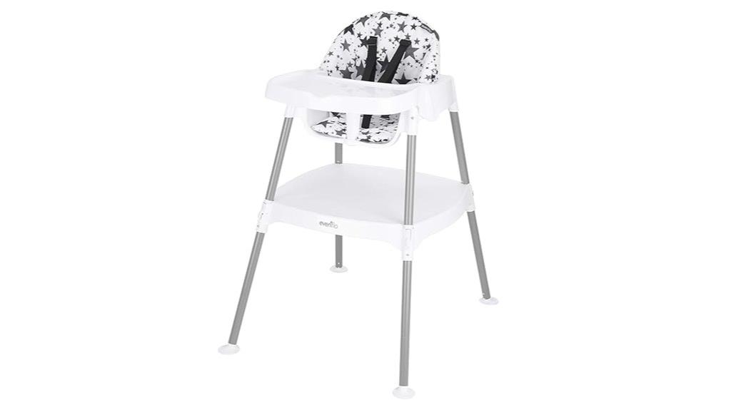 convertible high chair polyester