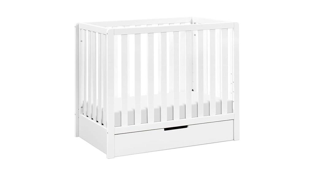 convertible mini crib with trundle