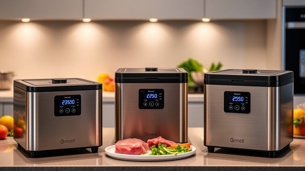 cooking precision and capacity