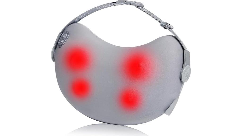 cordless heat back massager