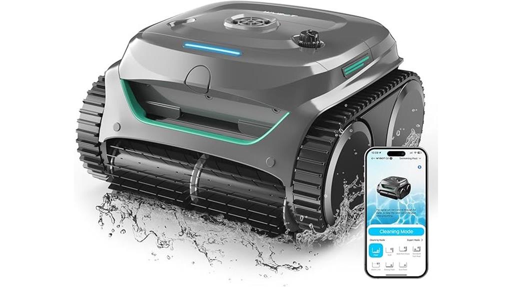cordless robotic pool cleaner