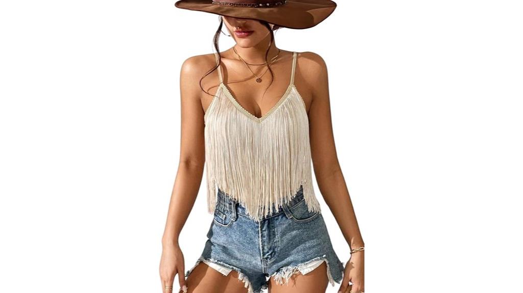 cowgirl fringe top