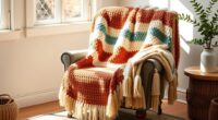 cozy boho throw blankets