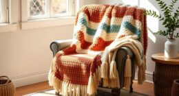 cozy boho throw blankets
