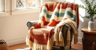 cozy boho throw blankets