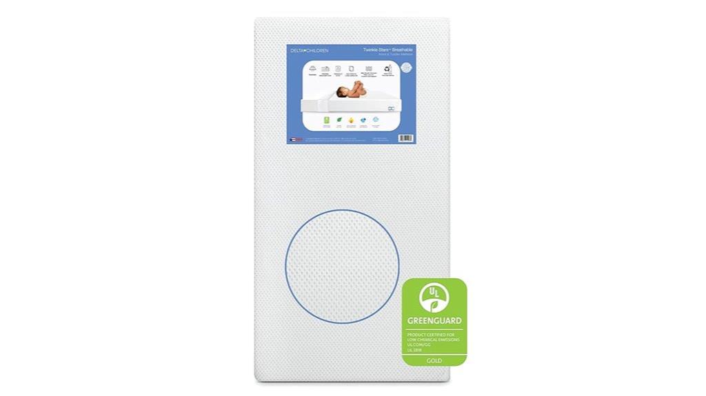 crib mattress with cover
