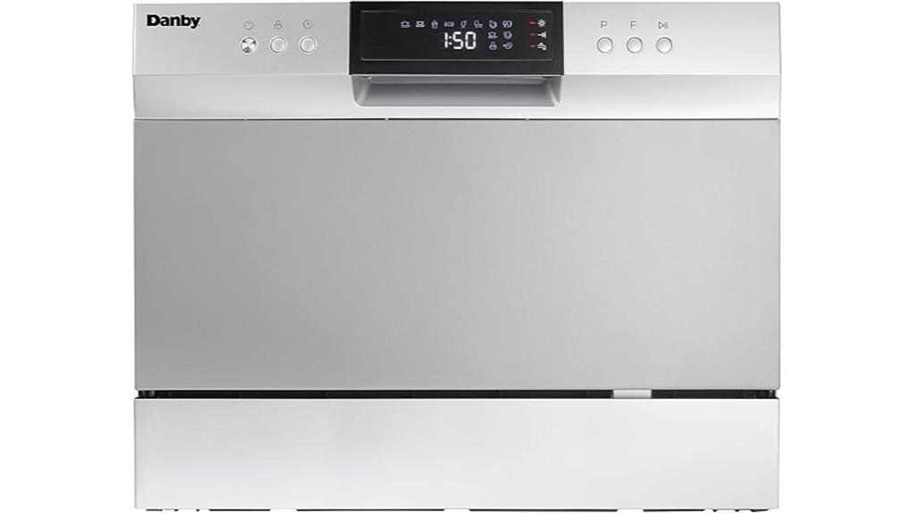 danby stainless countertop dishwasher