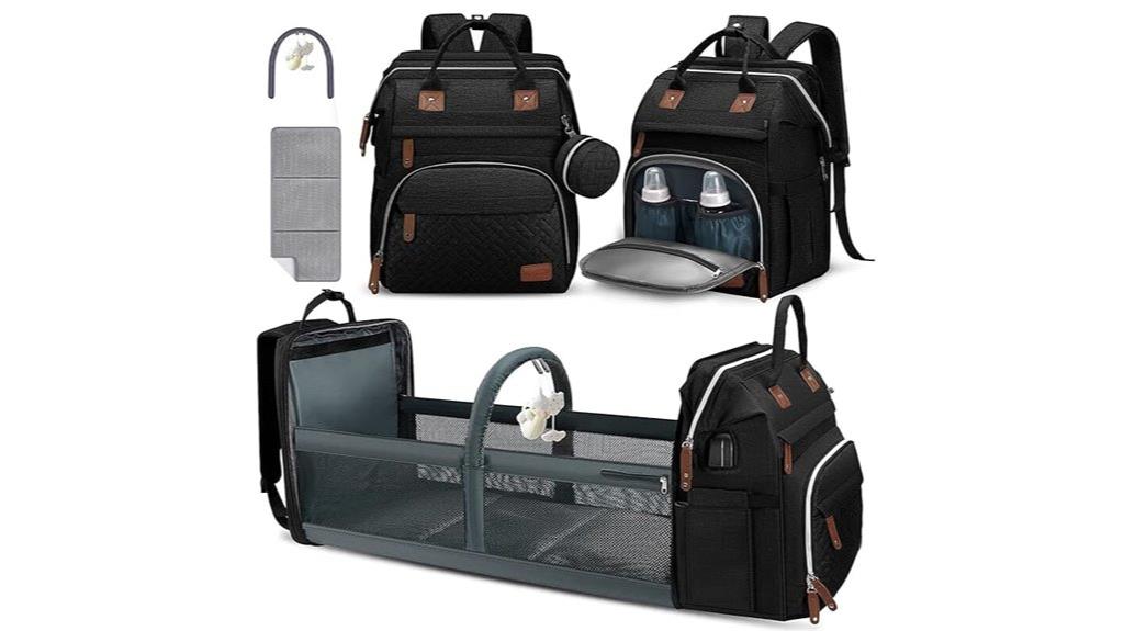 diaper bag with charging