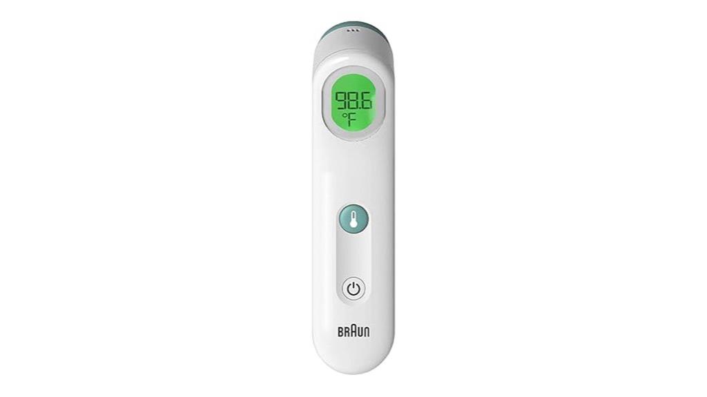 digital forehead temperature device