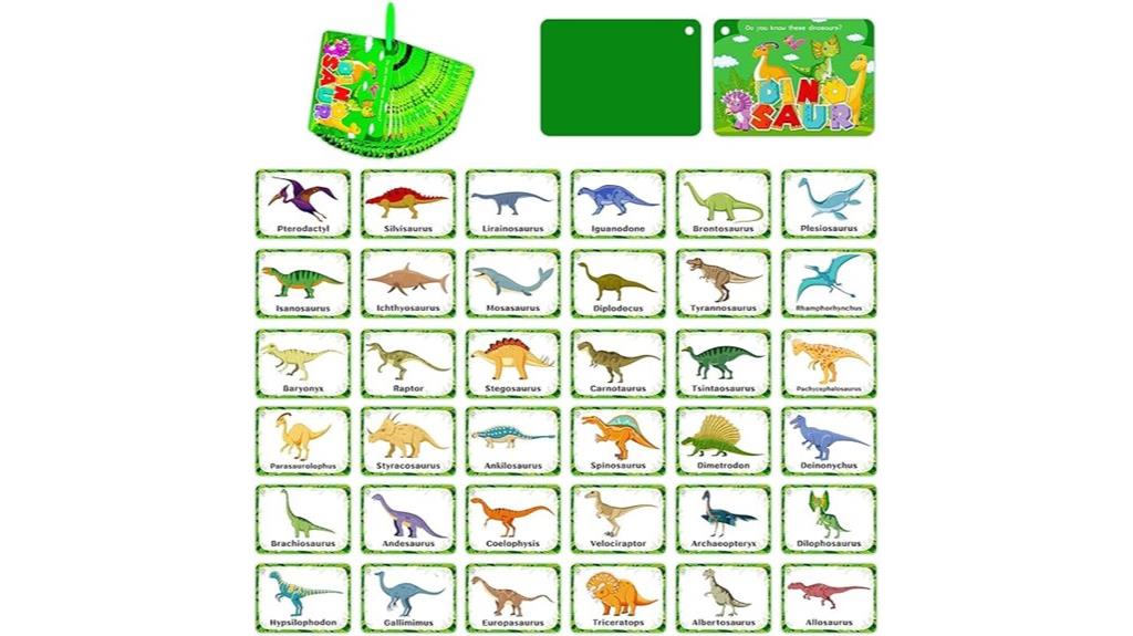 dinosaur cognitive card set