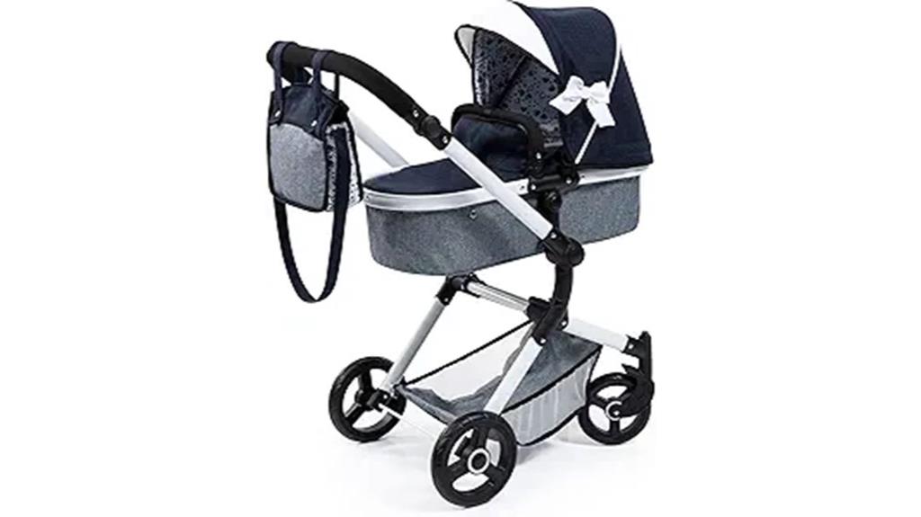 doll stroller with accessories