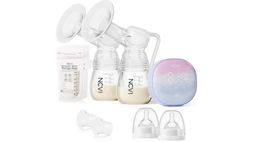 double electric breast pump