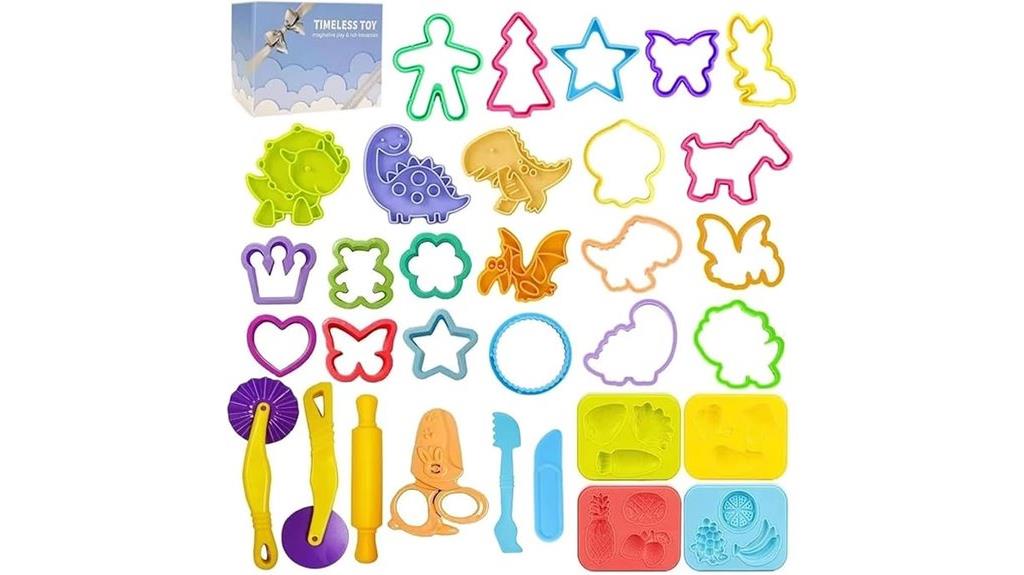 dough play set with accessories