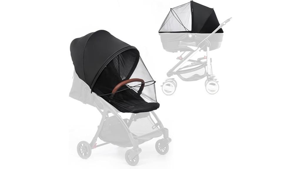 dual baby stroller cover