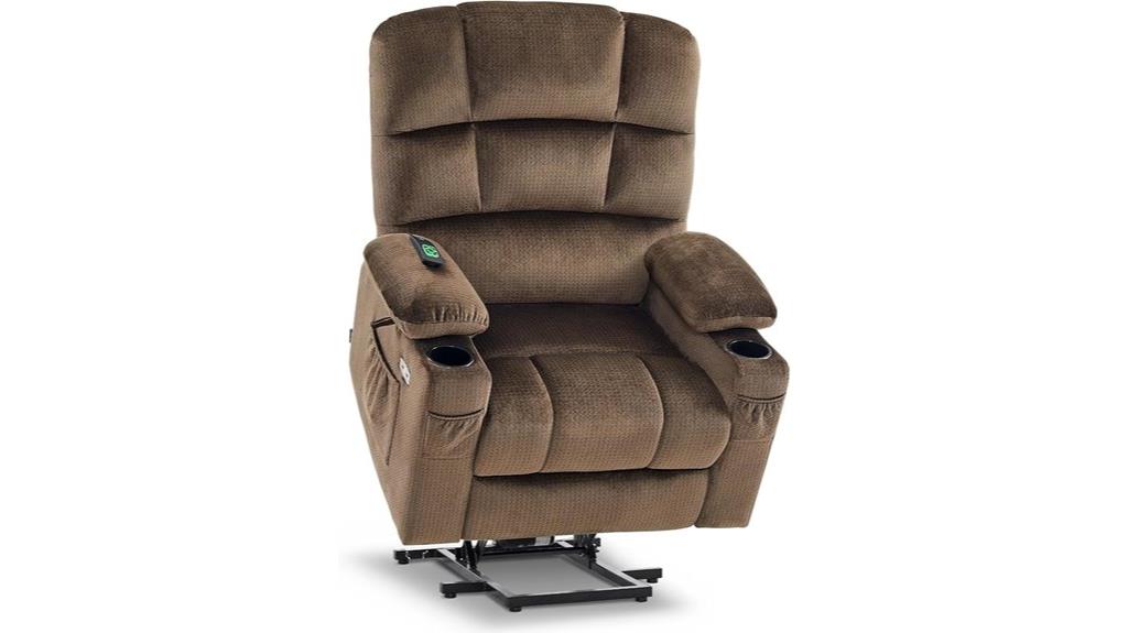 dual motor massage recliner