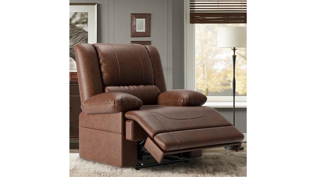 dual motor massage recliner