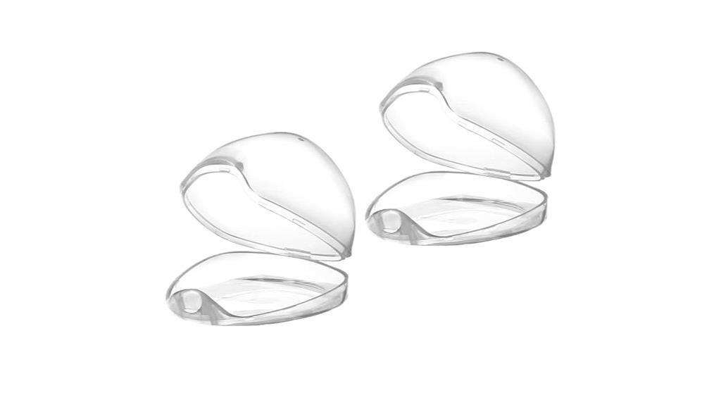 dual pacifier storage containers