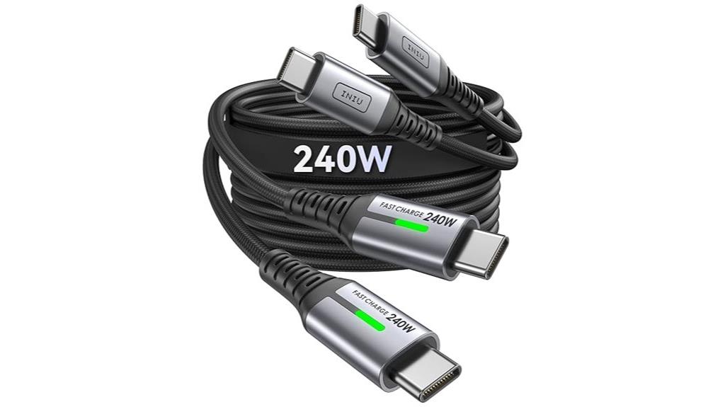 dual pack usb c cables
