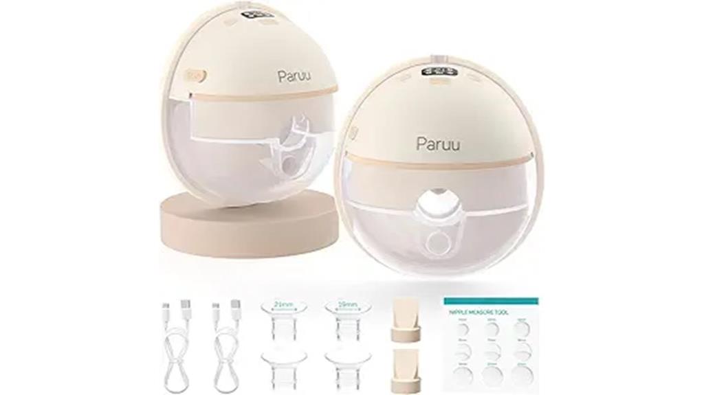 dual paruu wearable pumps