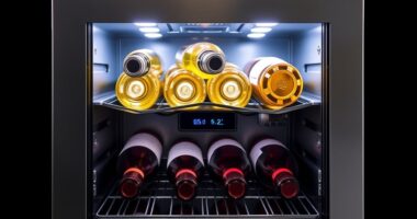 dual zone wine cooler selection