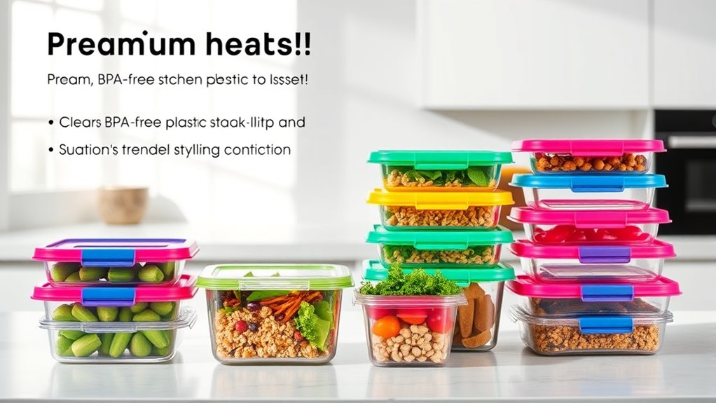 durable leakproof versatile containers
