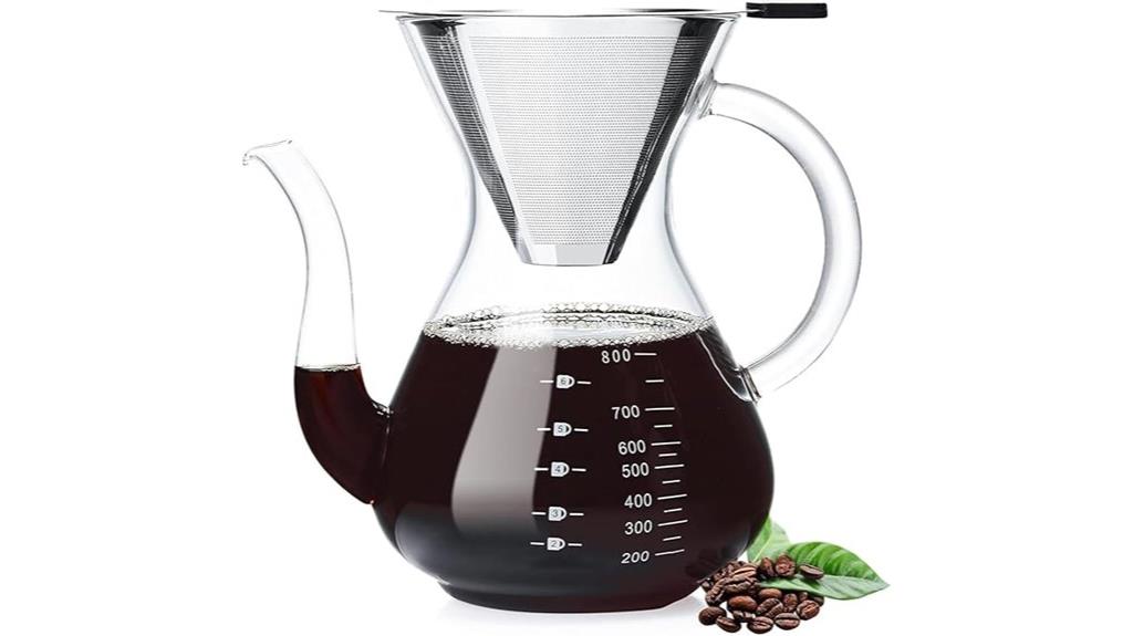 durable stainless coffee brewer