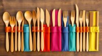 eco friendly bamboo utensil sets