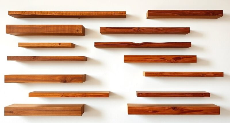 eco friendly reclaimed wood shelves