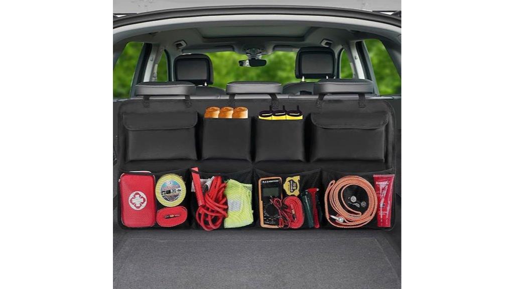 eight bag trunk organizer