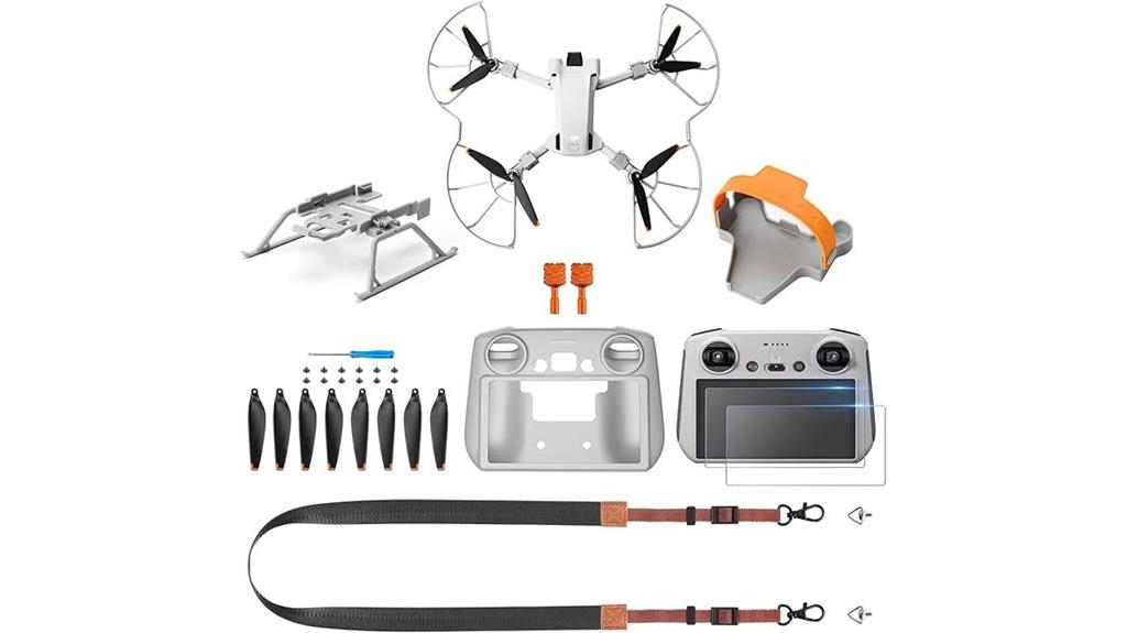 eight piece mini 3 pro accessories