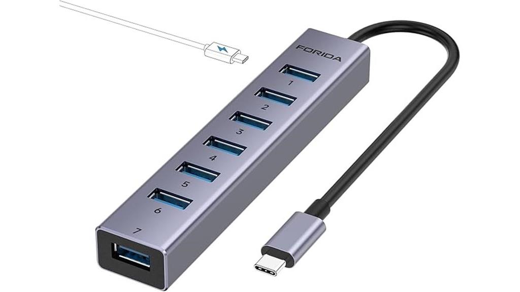 eight port usb c hub