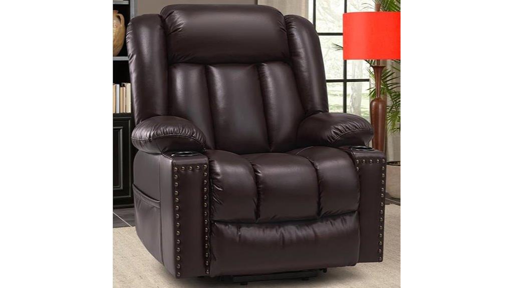 elderly heating massage recliner