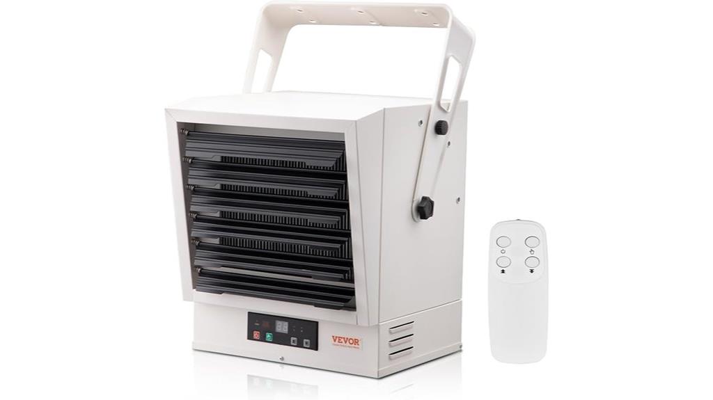 electric garage heater remote