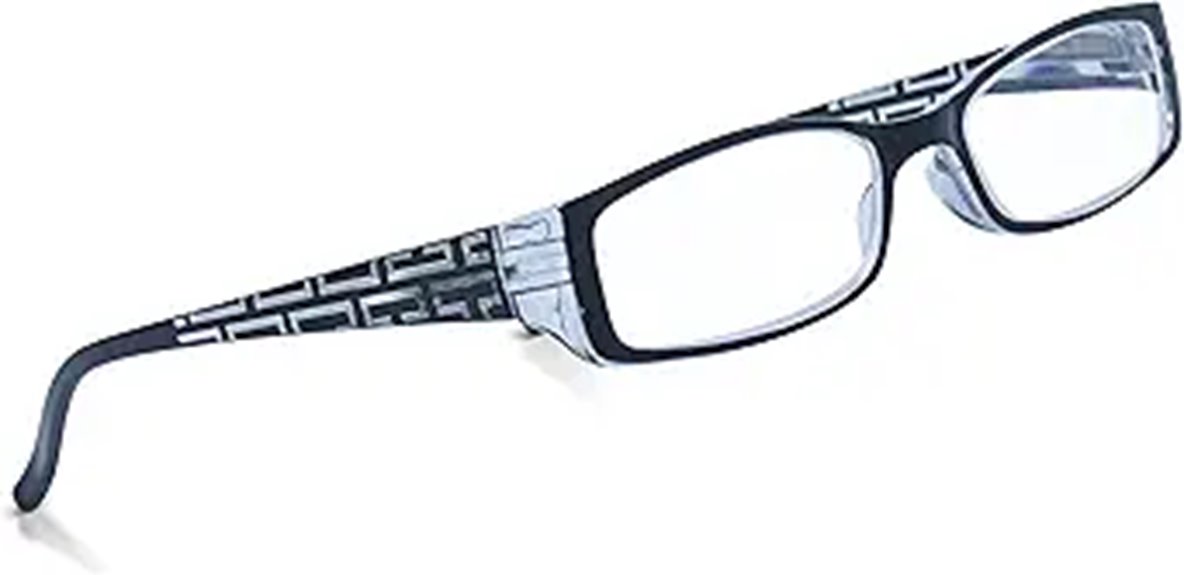 elegant grecian key eyewear