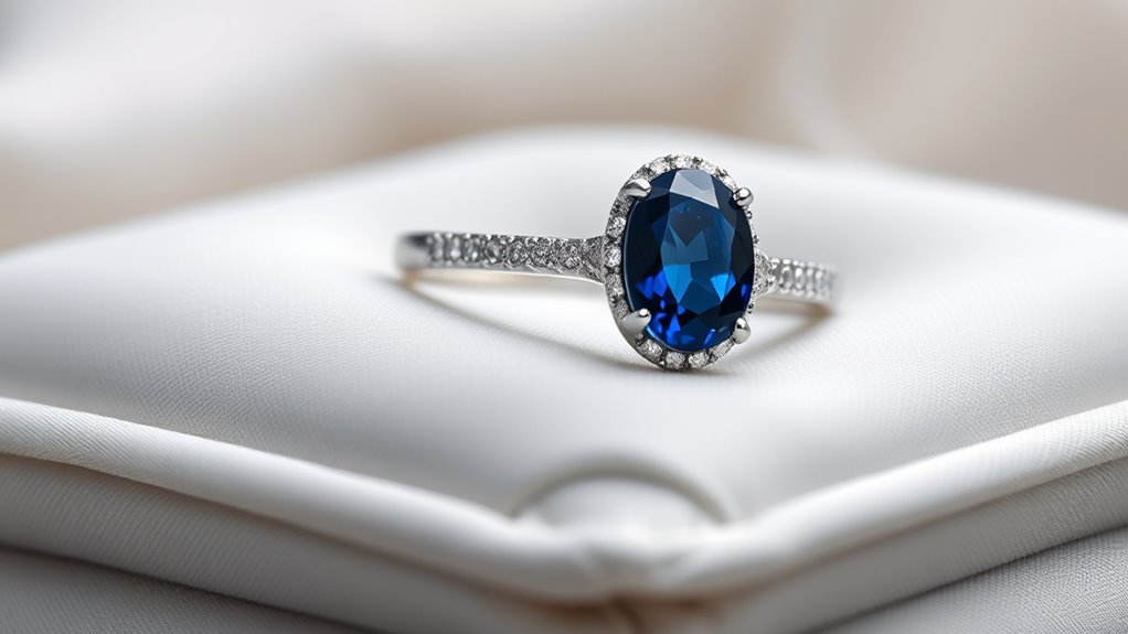 elegant sapphire engagement ring selection