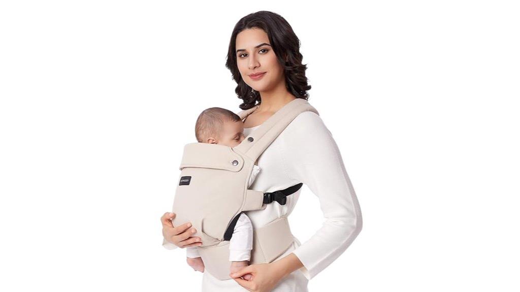 ergonomic lightweight baby carrier