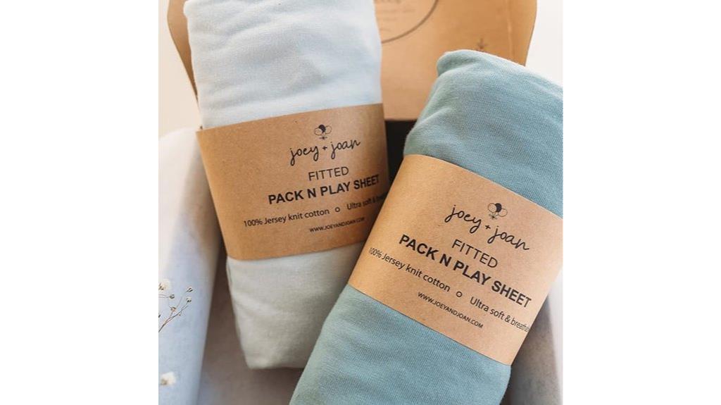 fitted playard sheet set