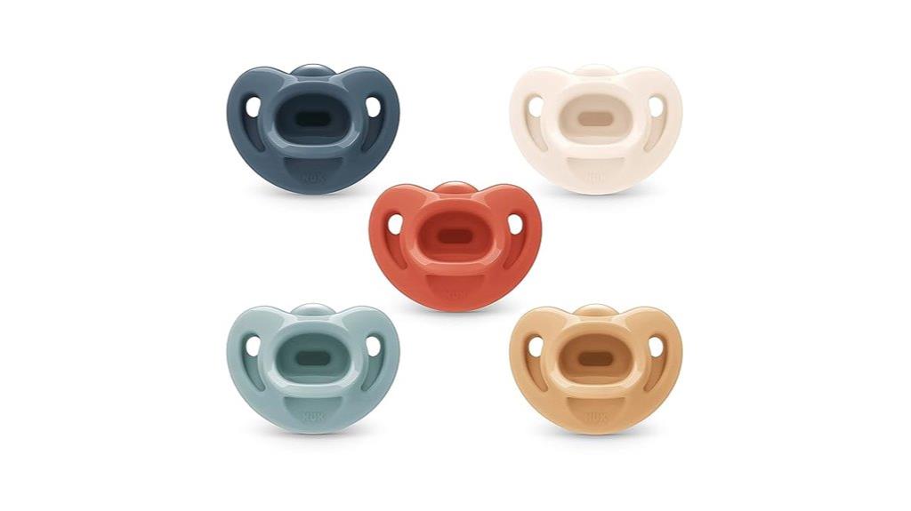 five pack baby pacifiers