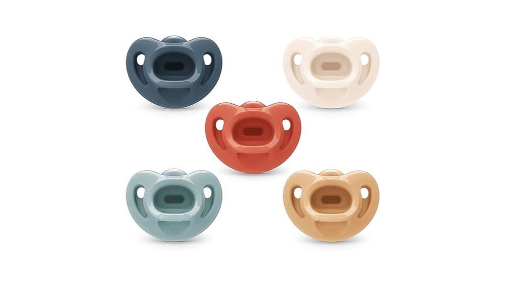 five pack comfort pacifiers