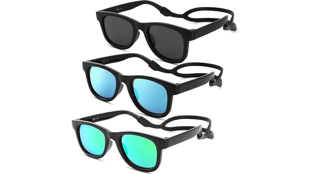 flexible baby sunglasses strap