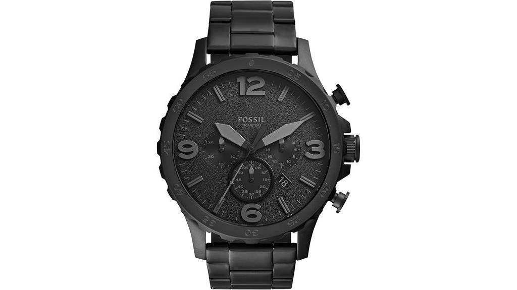 fossil nate quartz chronograph