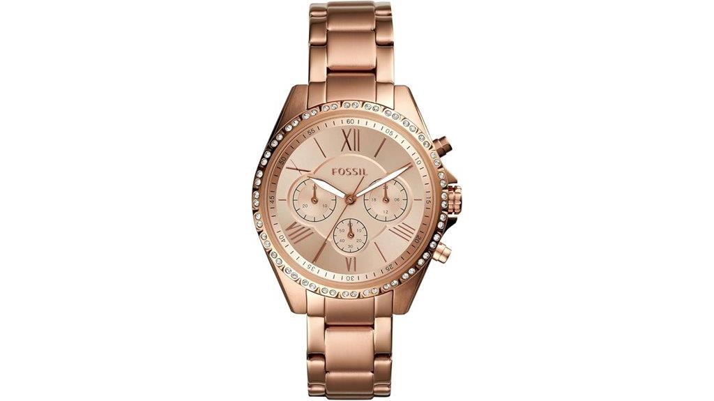 fossil women s chronograph watch