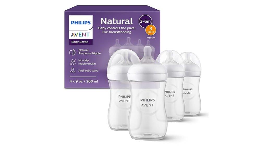 four pack 9oz baby bottles