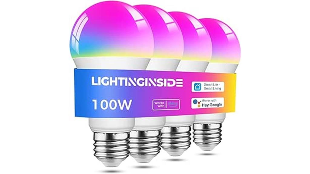 four pack smart bulbs